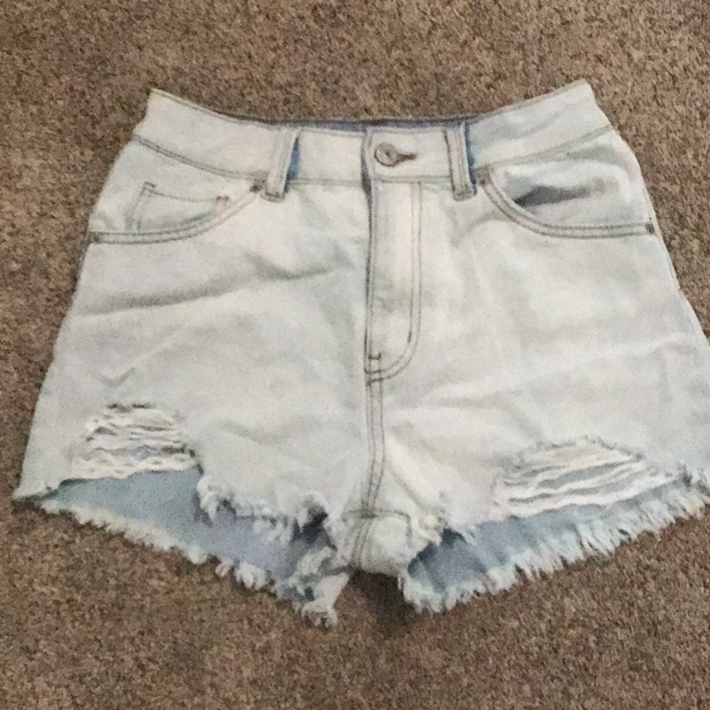 Light blue Jean shorts